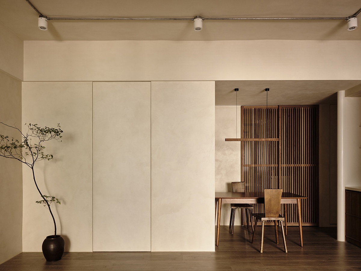 《物哀》· 台北 85 平微光侘寂古朴宅丨中国台北丨参拾柒号室内设计-31