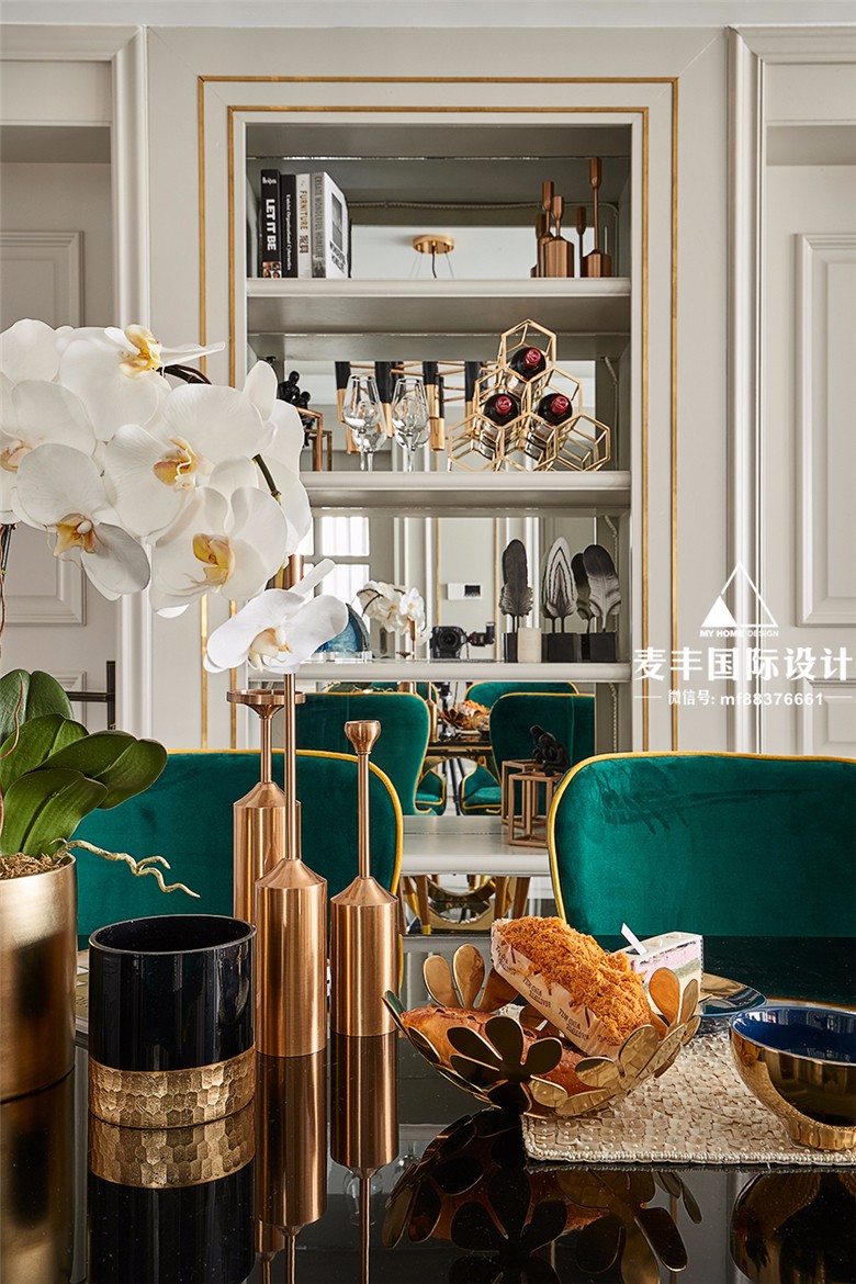 106m²轻奢后现代 阳光马德里 麦丰国际设计-16