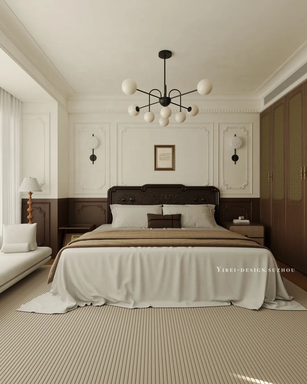 中古风情调的浪漫家居丨中国苏州丨苏州 YIBEI 设计-19