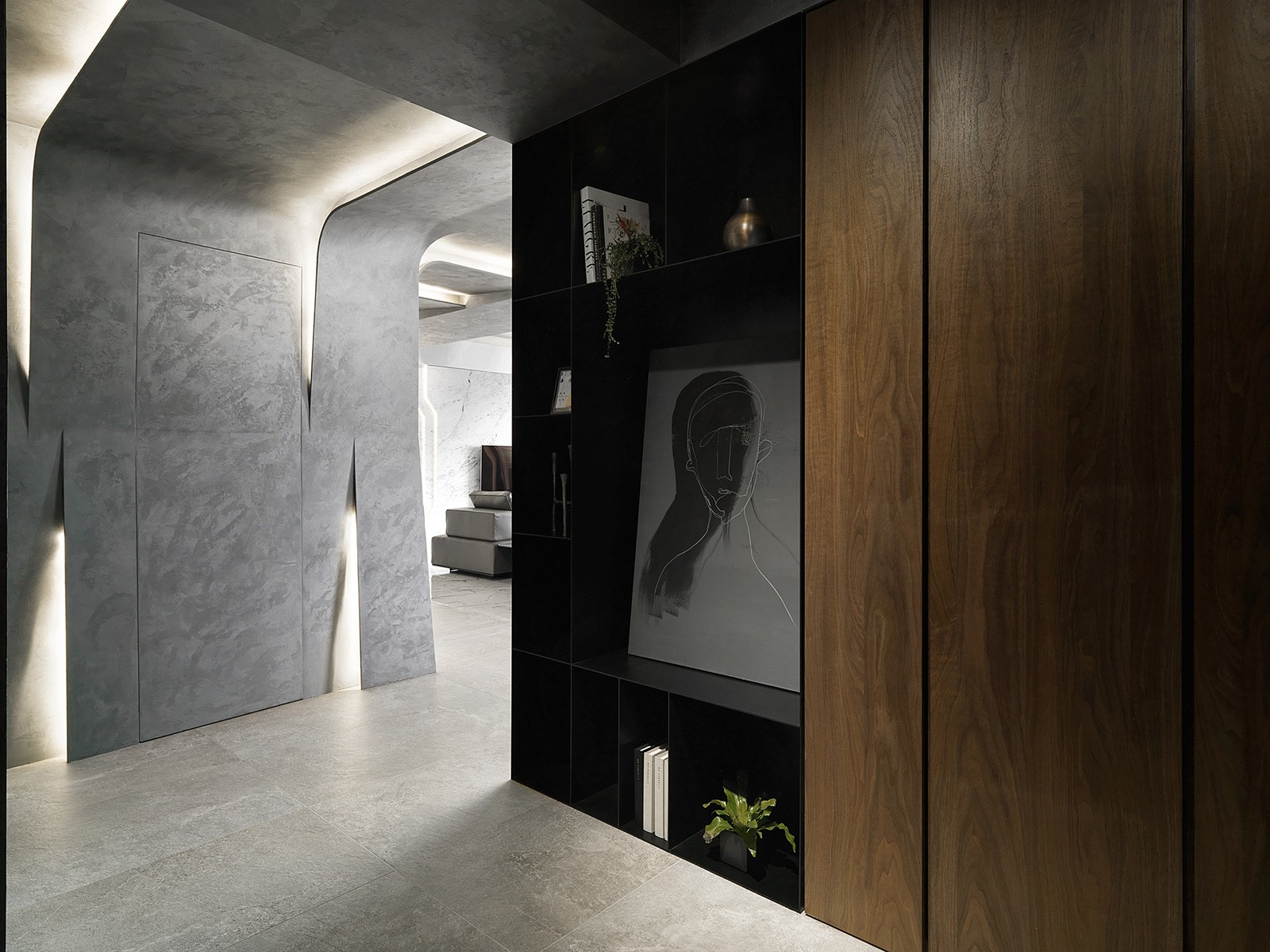 怀生国际设计打造 330m²现代高级灰大平层-0