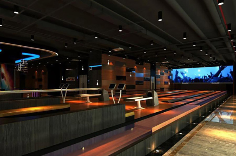保龄球馆设计案例效果图2-11