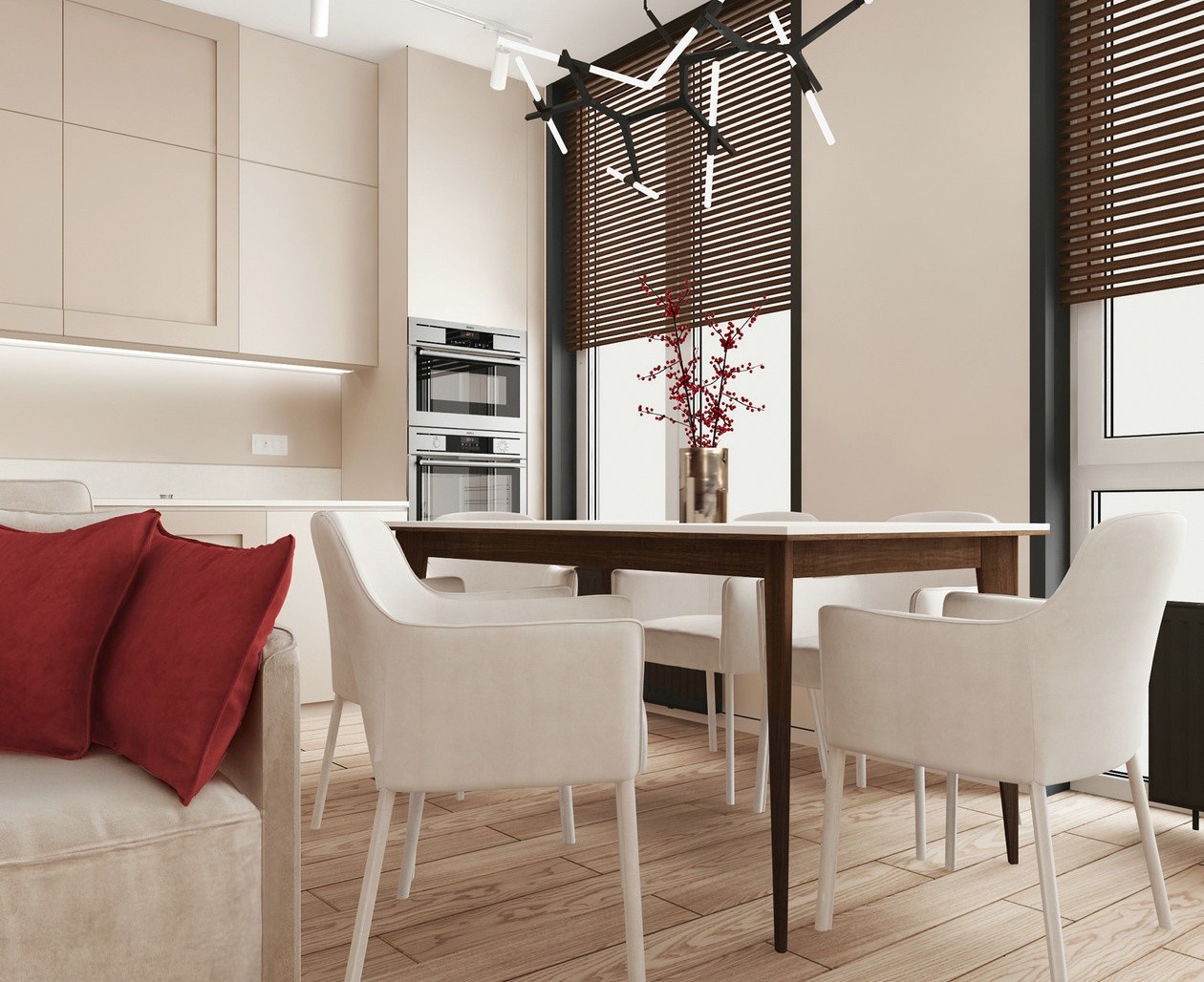 现代多彩简约风公寓设计-0