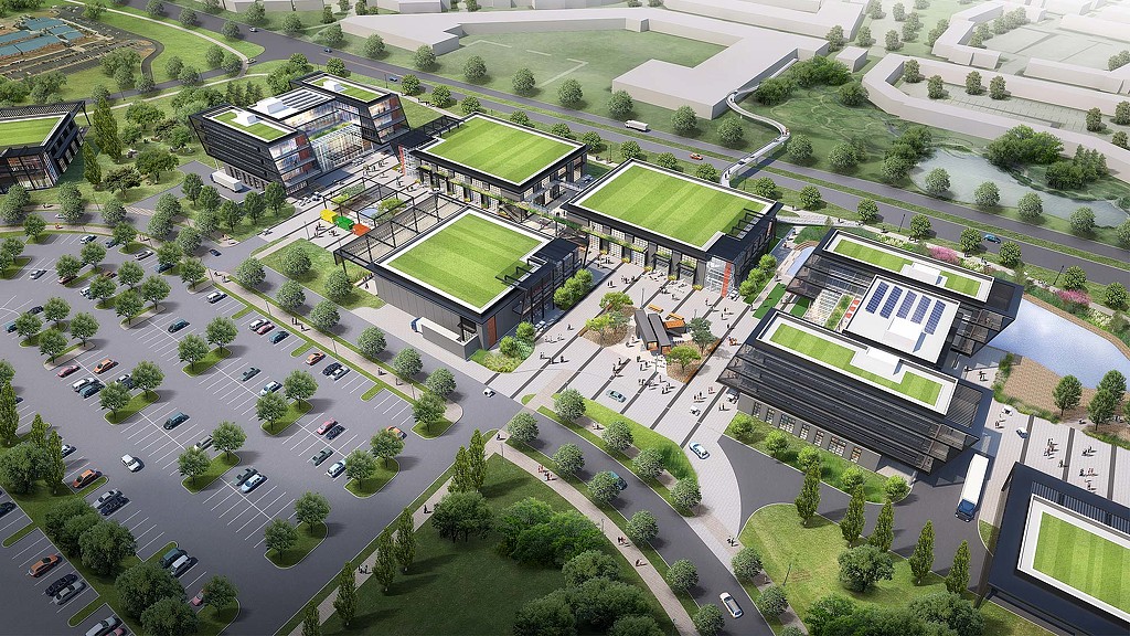 亚特兰大 700 亩电影制片园区携手 Gensler 打造创意新地标-10