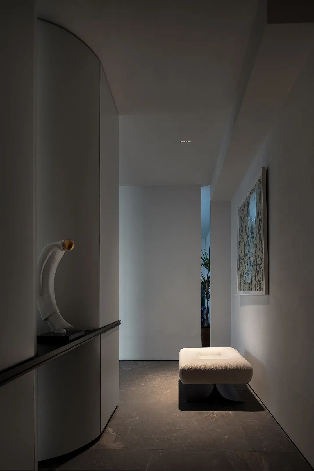 黑白灰空间设计办公室丨中国合肥-18