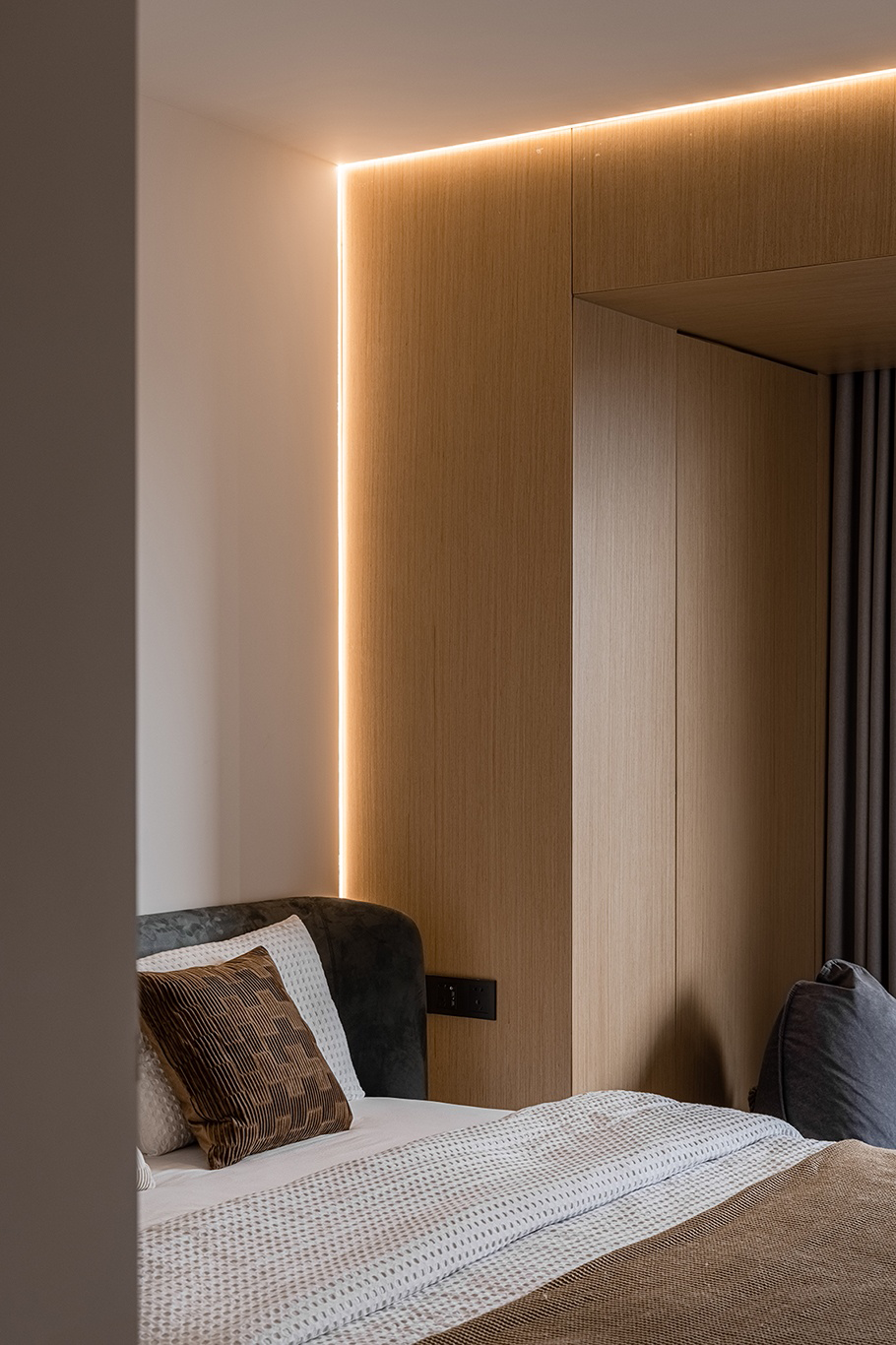 暖色原木风 · 义乌蒲荷花苑住宅设计-27