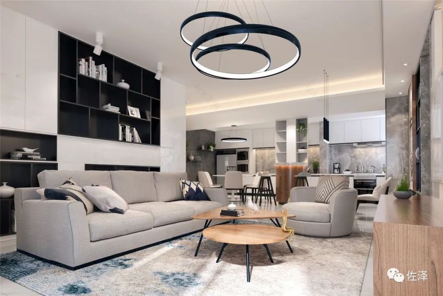 意式简约之美,佛山中信山语湖复式住宅设计-90