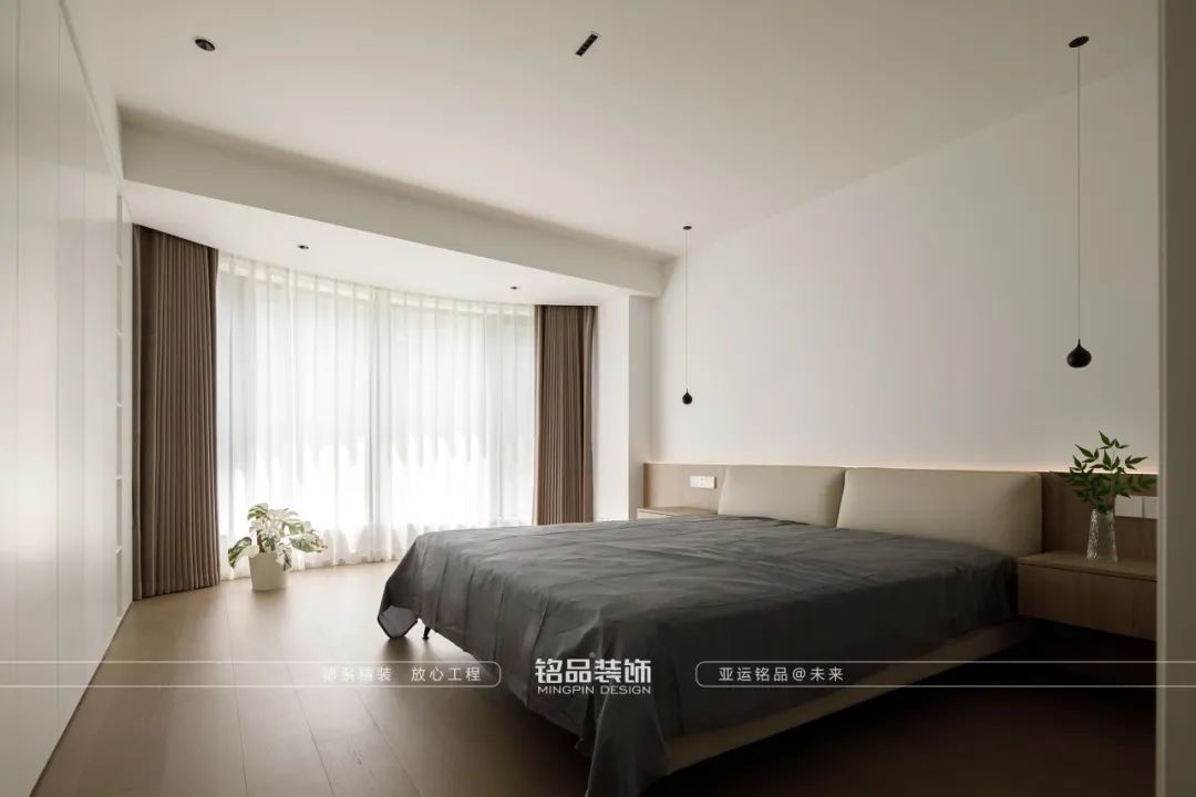 奶油风设计,杭州绿园银杏苑的温馨之家丨中国杭州丨铭品装饰-55