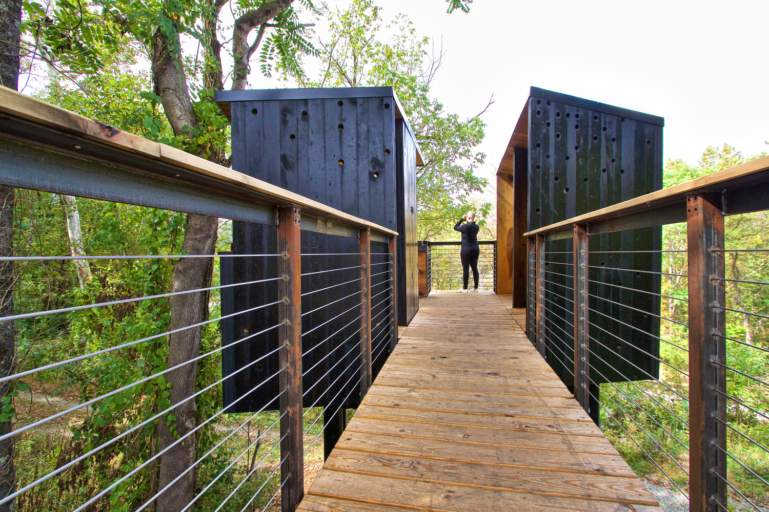 新河火车观察塔丨美国丨弗吉尼亚理工大学-38