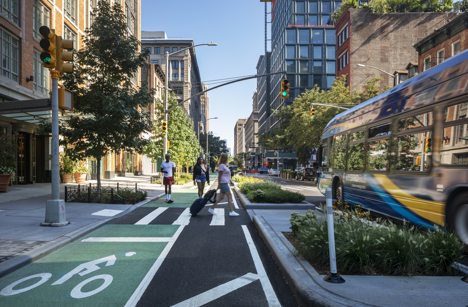 MNLA 打造纽约 Hudson Square Streetscape Master Plan，城市绿化新典范-12