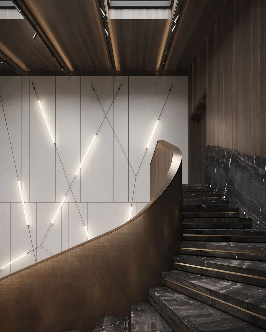 灰色奢华 · 1300㎡大宅设计丨IQOSA Architect-31