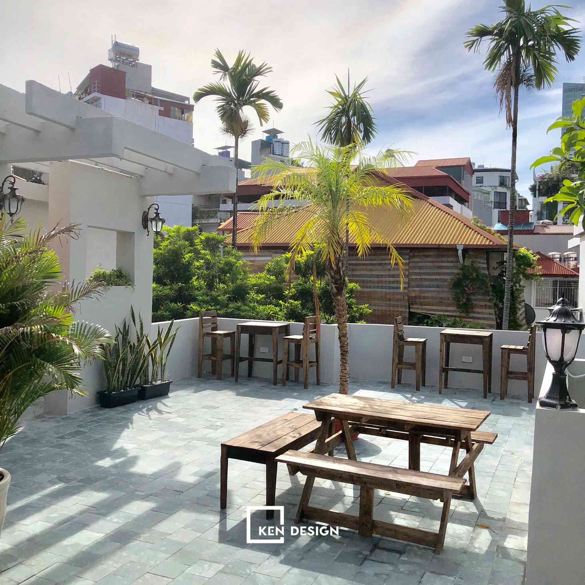 Thiết kế S.ii.U Coffee Đào Tấn - Mô hình quán cafe sân vườn-26