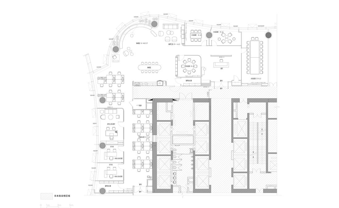 山行资本办公空间丨中国北京丨UNFOLDESIGN 聿几空间-23