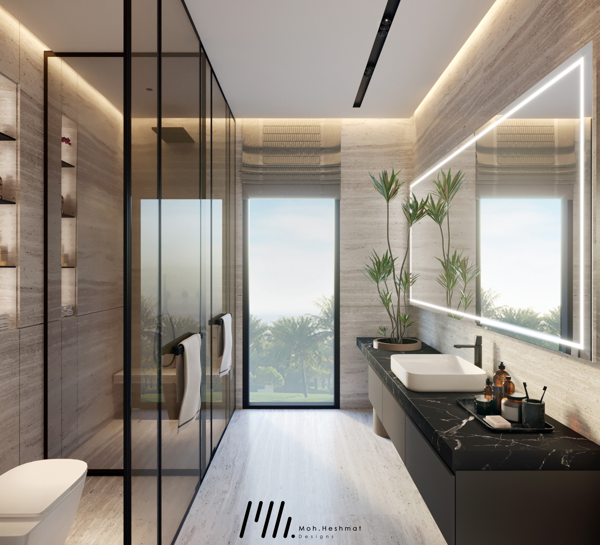 当代现代住宅别墅室内设计丨阿联酋迪拜丨HSD-10