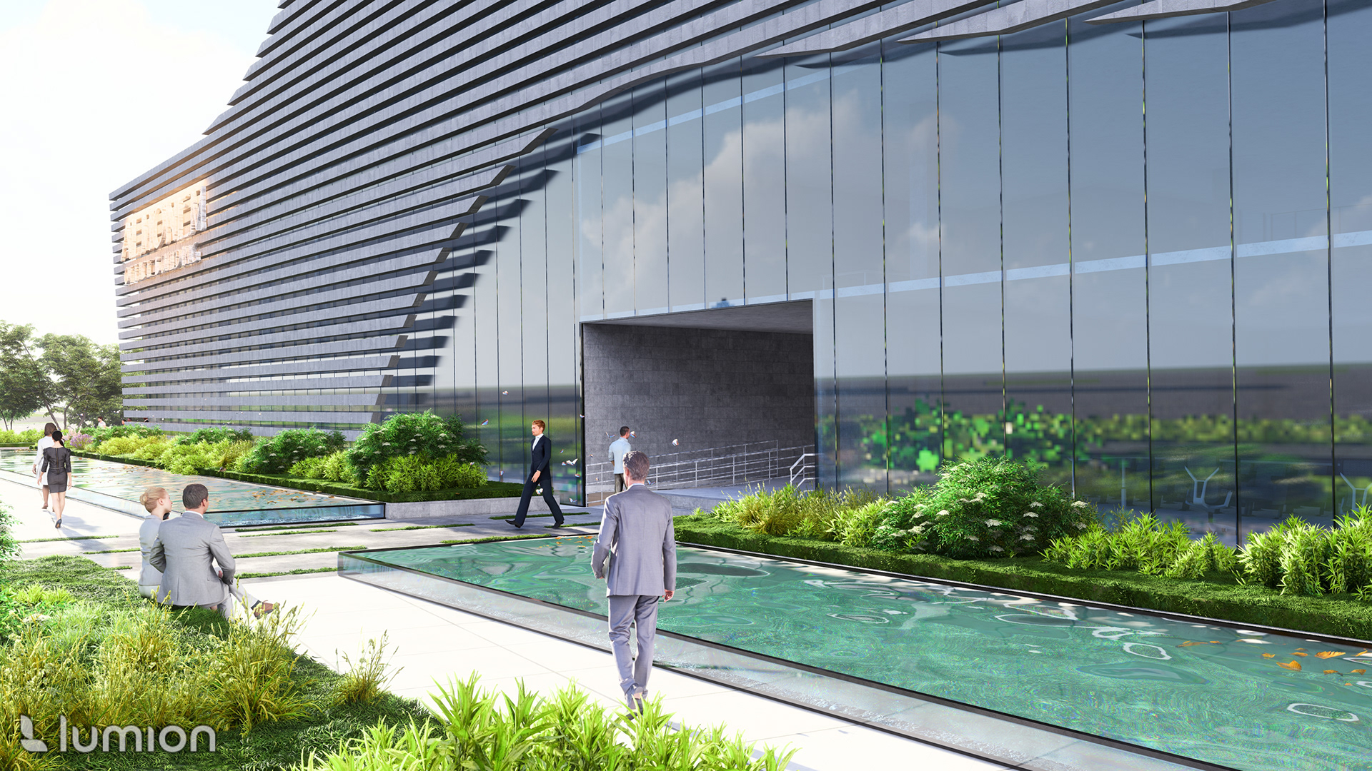 ALMONEM 商务园区丨开罗大学工程学院建筑系-9