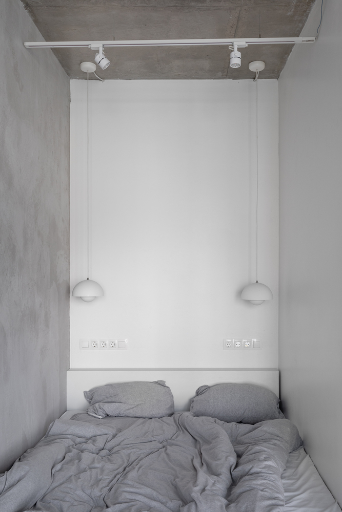 莫斯科极简小公寓设计丨俄罗斯莫斯科丨SHKAF interior architects-38