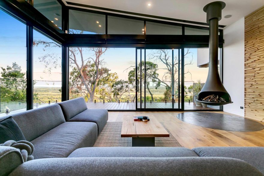 Luxury living set in a stunning natural setting, Merilyn House is a truly modern Australian home CAANdesign Architecture and home design blog-15