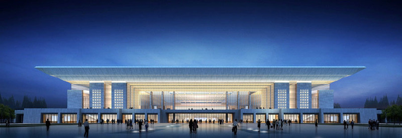 车站设计案例效果图2-1
