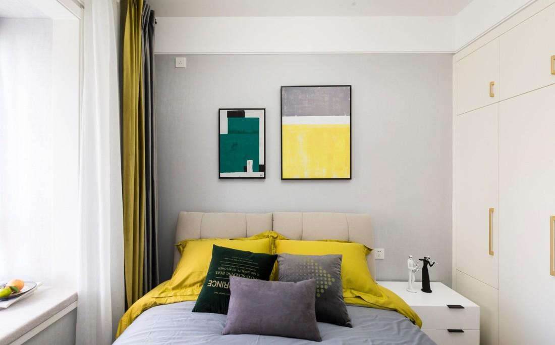 98 平米现代轻奢四房改造,设计师用心打造蓝粉主题空间-136