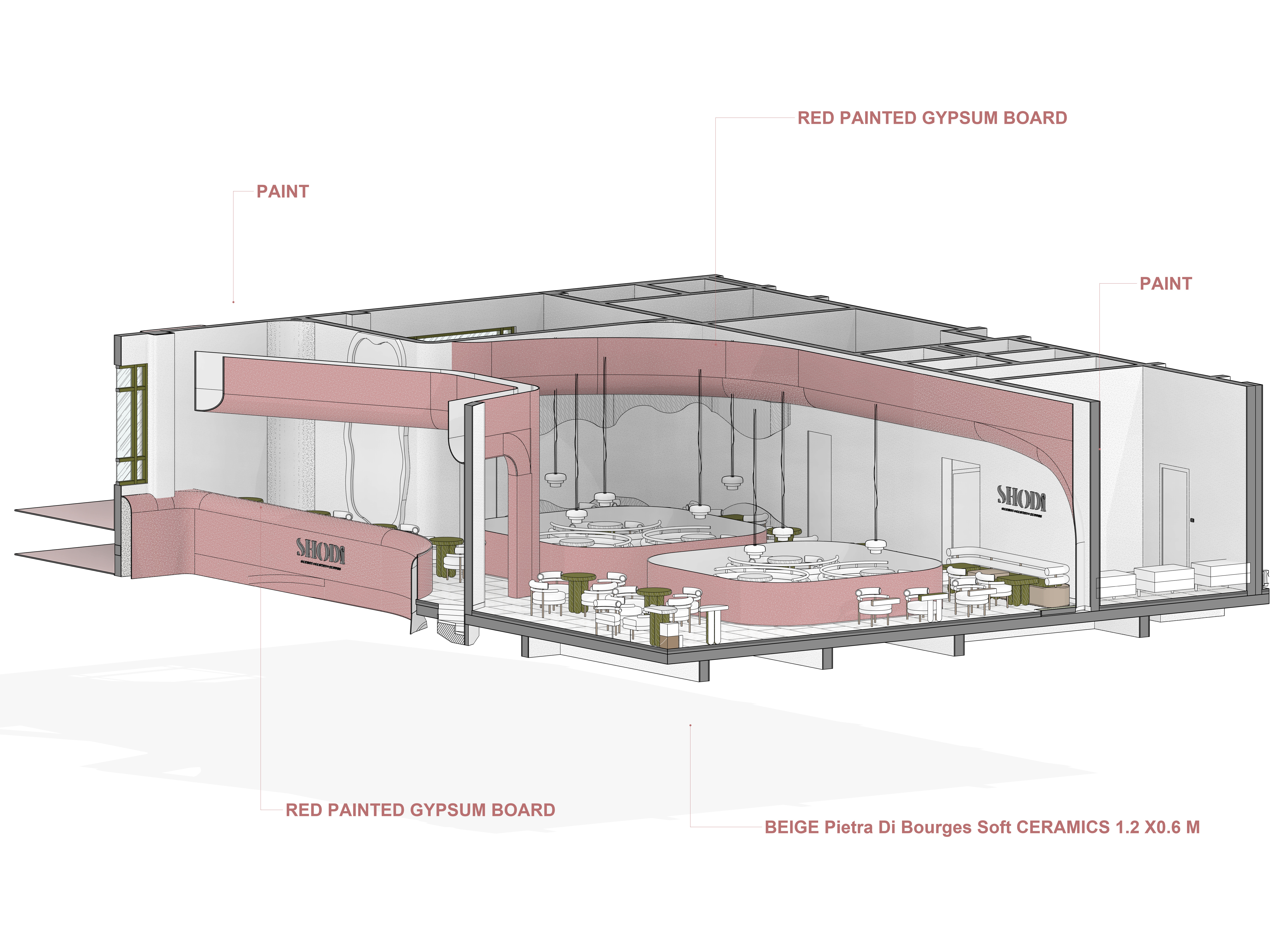 舒迪面包店（注：SHODY并非常见英文单词，这里根据音译假定店名进行翻译） 丨沙特阿拉伯吉赞丨PROP & AERMES ARCHITECTS-14