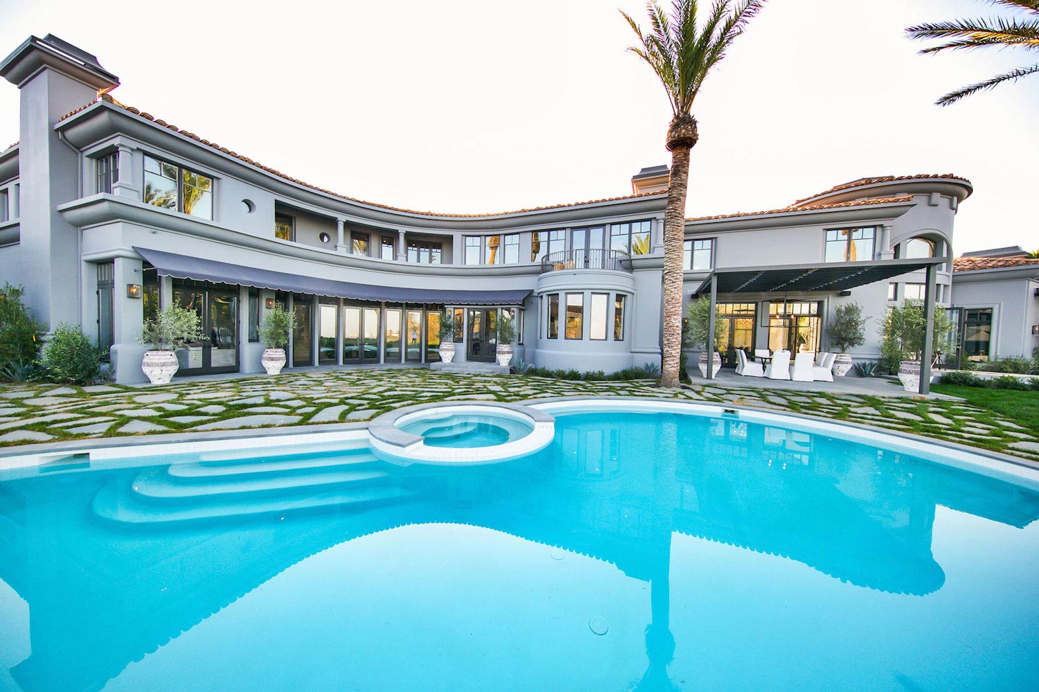 加州比弗利山庄 1000 平米法式豪宅设计-7