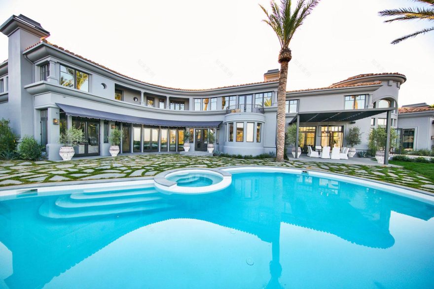 加州比弗利山庄 1000 平米法式豪宅设计-7