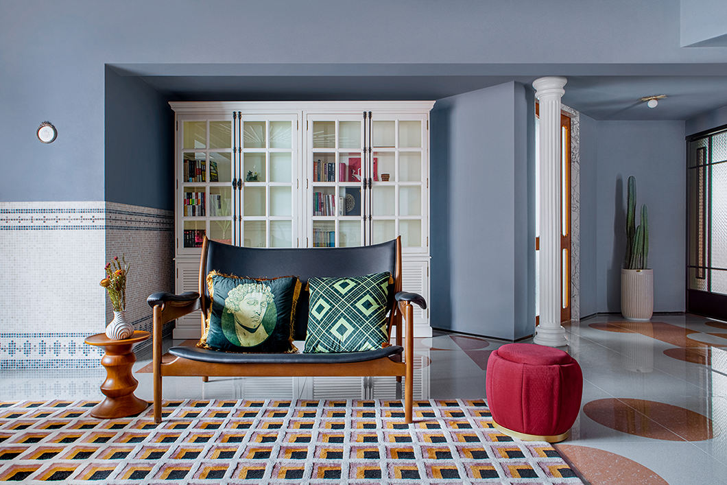 南洋复古风,151㎡家居空间的诗意探索-0