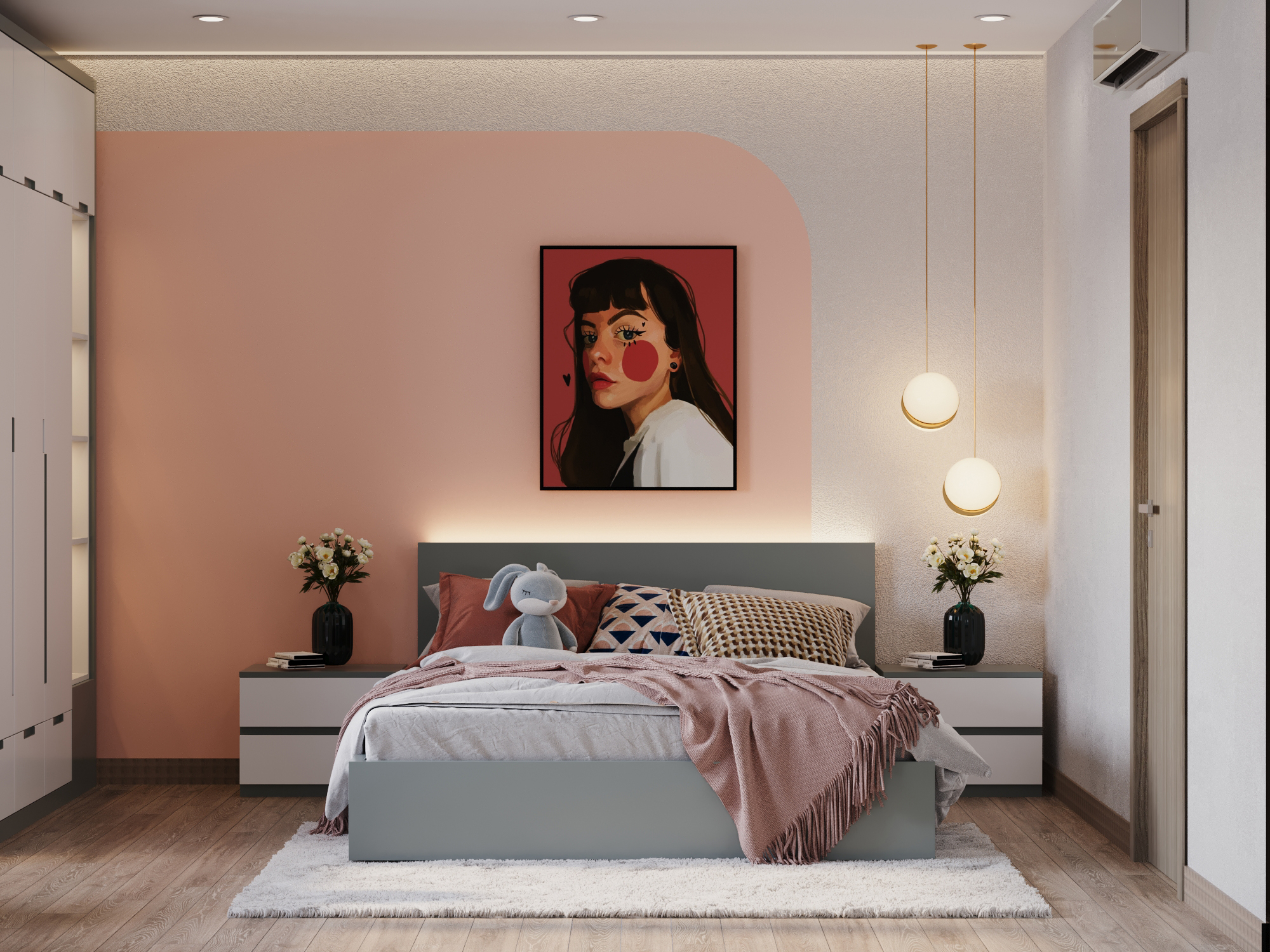Villa Interior Design (Katameya Gardens New Cairo)-15