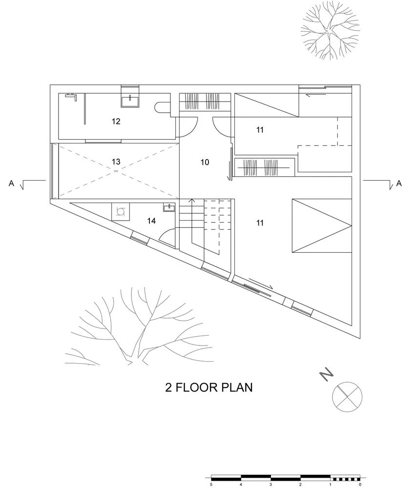 挪威 K 房子 | 小巧空间中的宽敞体验-22