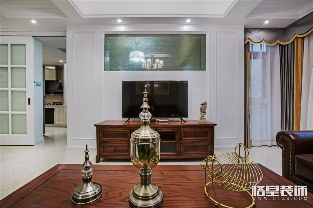 中梁首府美式复式小楼 | 温馨奢华,细节尽显美式风情-61