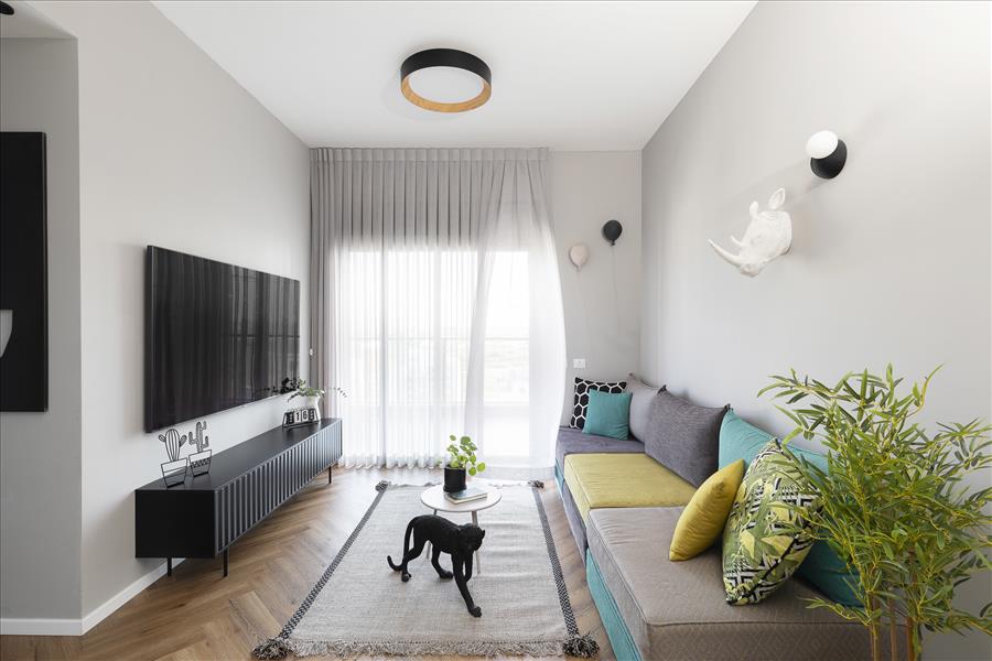 מיכל גרינברג | עיצוב פנים פנטהאוז 6 חדרים ביבנה - PICKINTERI-15