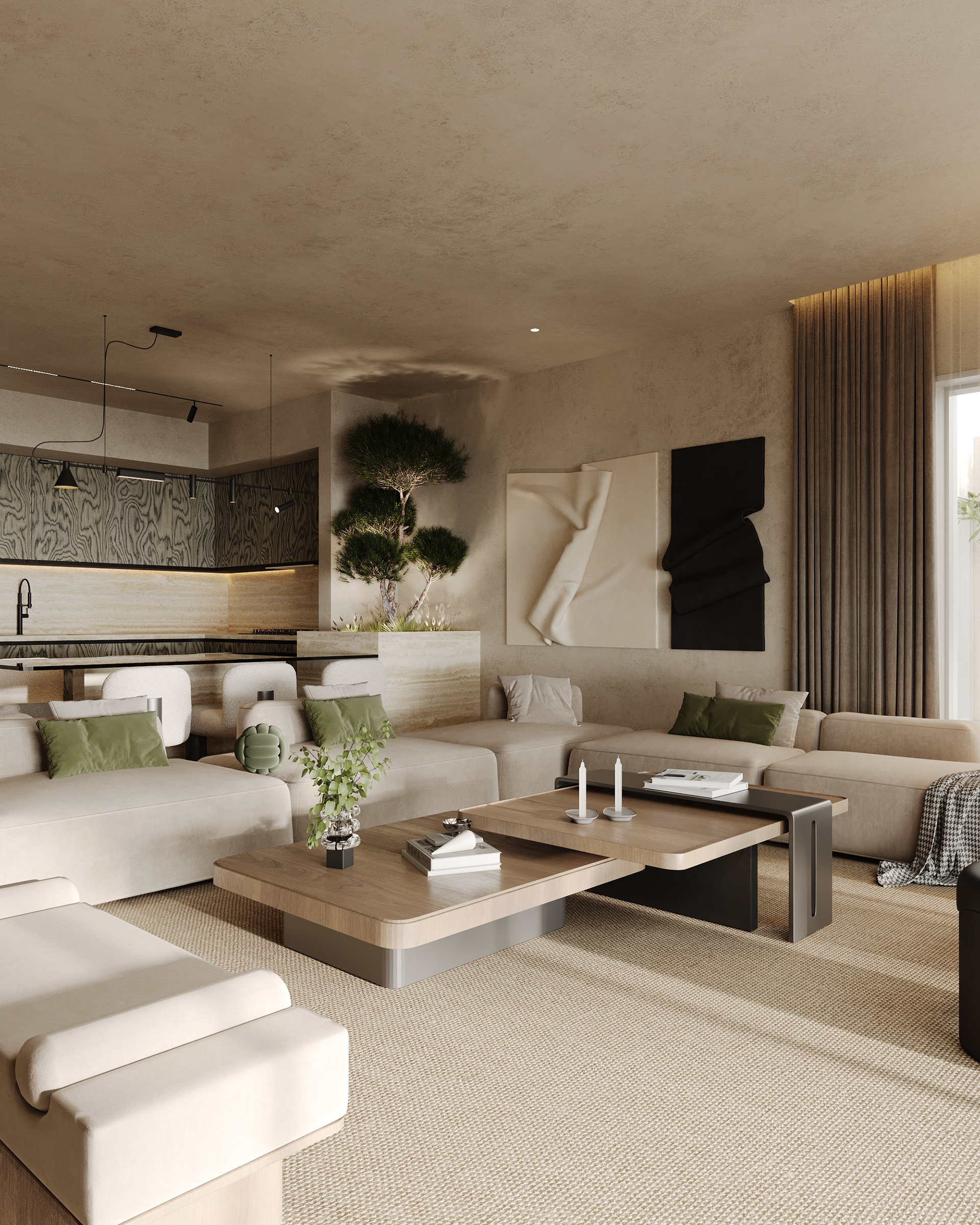 MARASSI APARTMENT  接待处设计-3