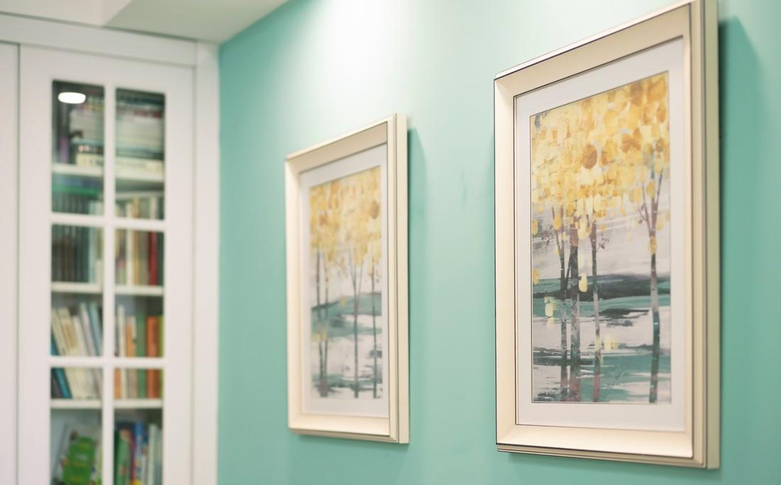 60 平三室田园风,双儿童房定制设计-12