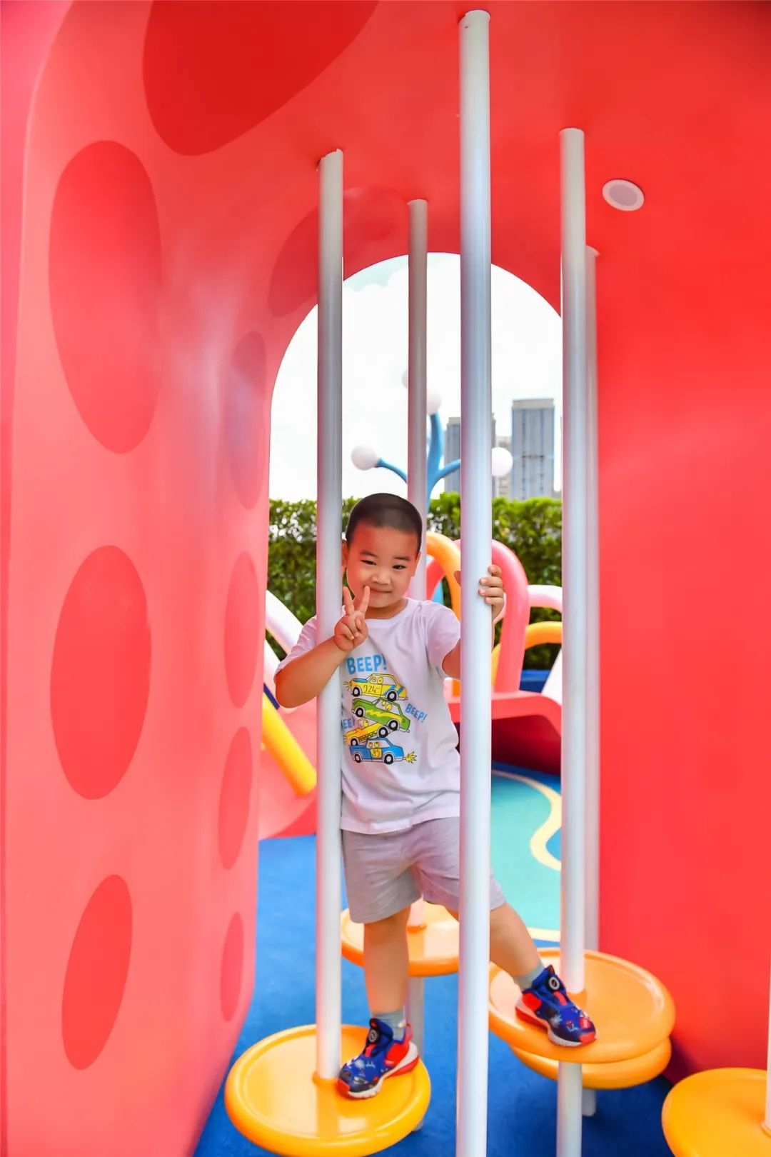 深圳汇港二期无动力设备儿童亲子乐园丨中国深圳-35