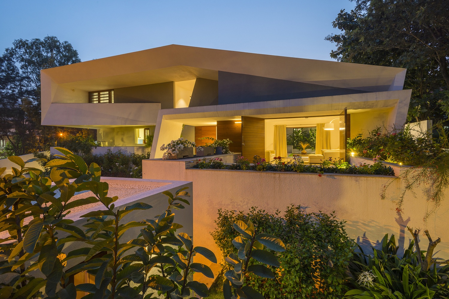 印度班加罗尔庭院住宅的和谐共生-44