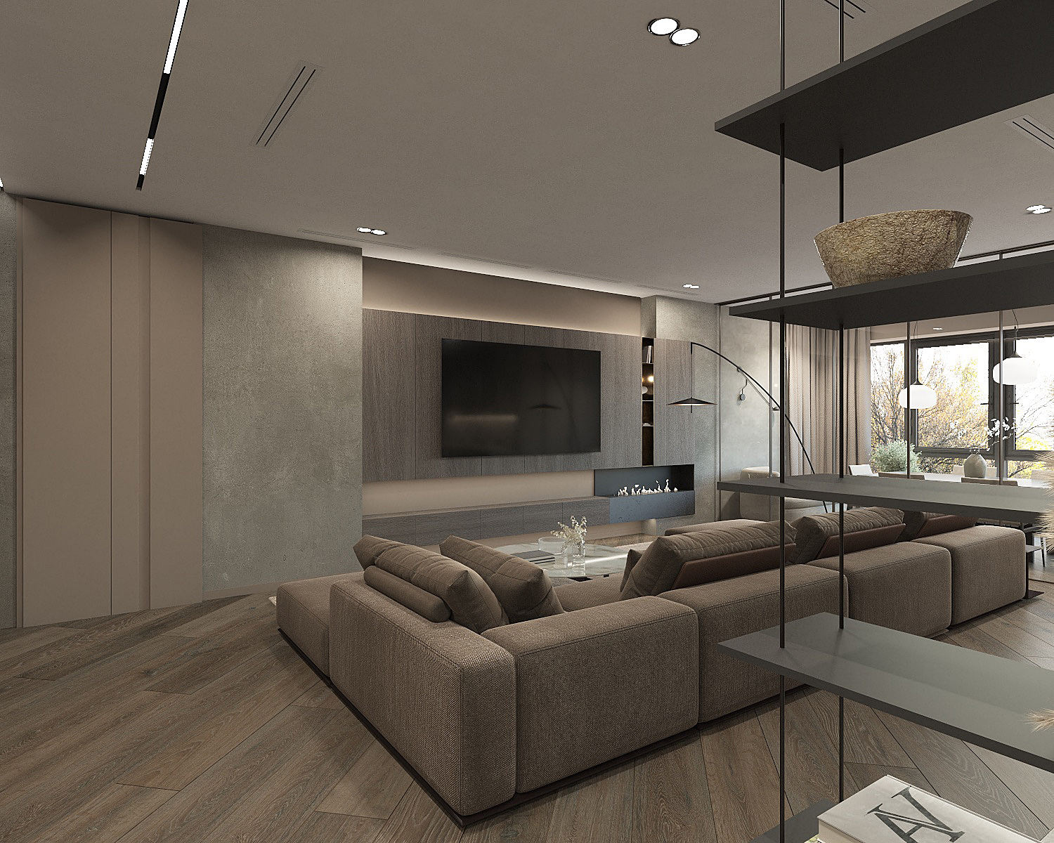 Kitchen-living room / Chisinau/ Moldova-6