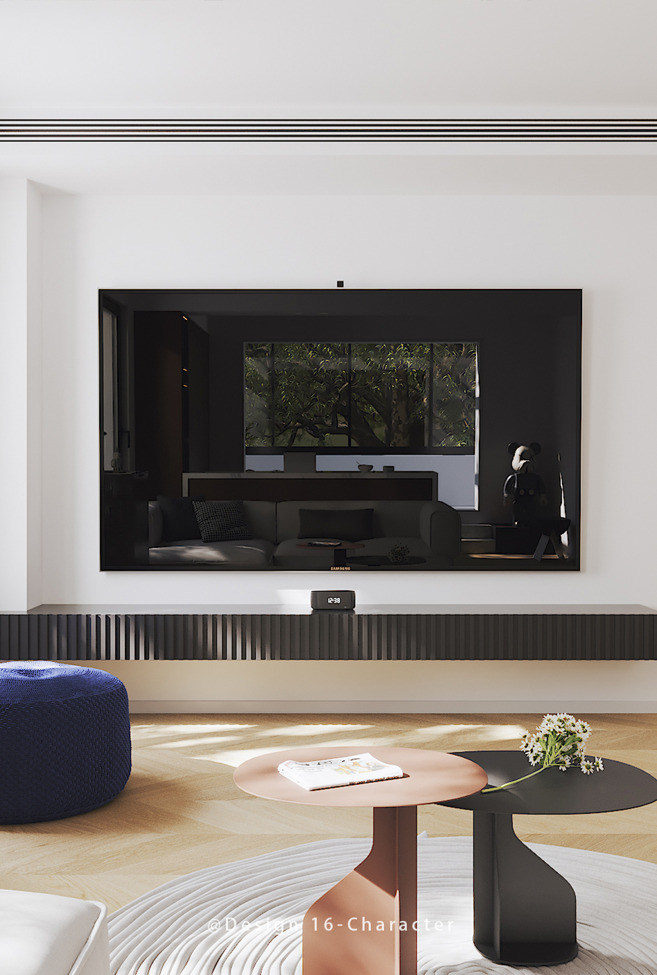 极简红白空间 | 少即是多，热烈与纯洁的碰撞-16