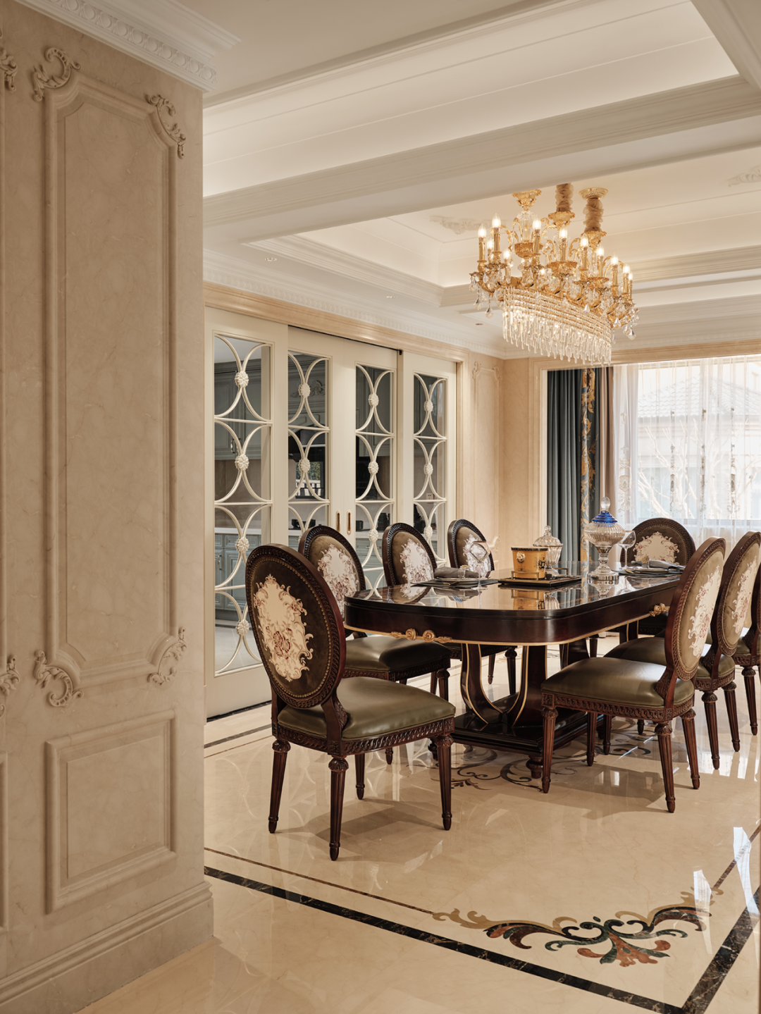 奢华与艺术的现代续章丨中国宁波丨宁波王敏巧空间设计有限公司-26