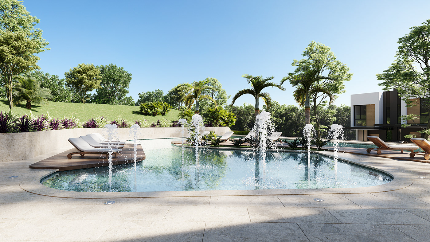 哥斯达黎加 VSA 社交区室内设计丨Angel Medina,Epic Green Bird-6