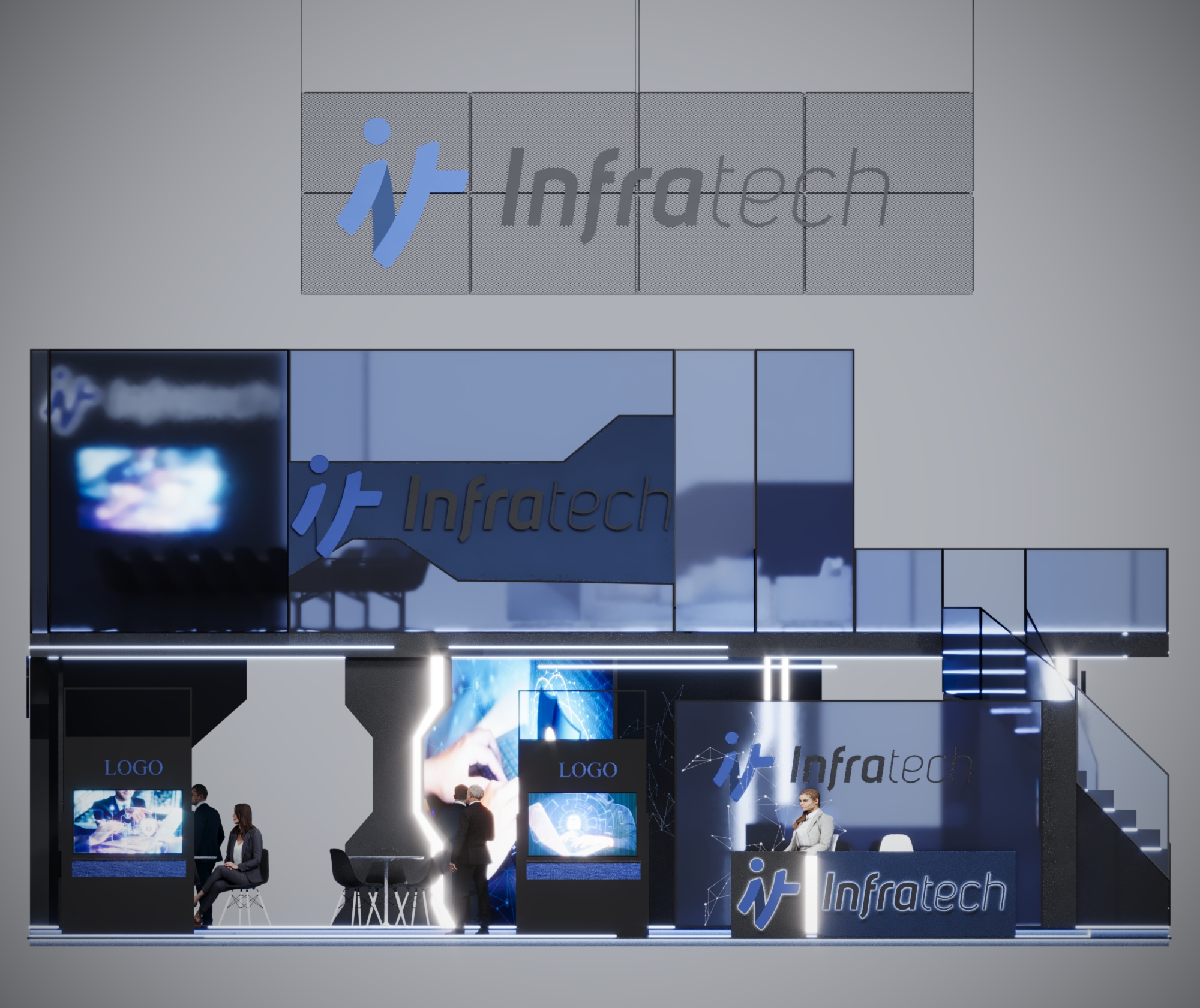 InfraTech Booth (Blackhat MEA EXPO KSA Saudi Arabia)-10