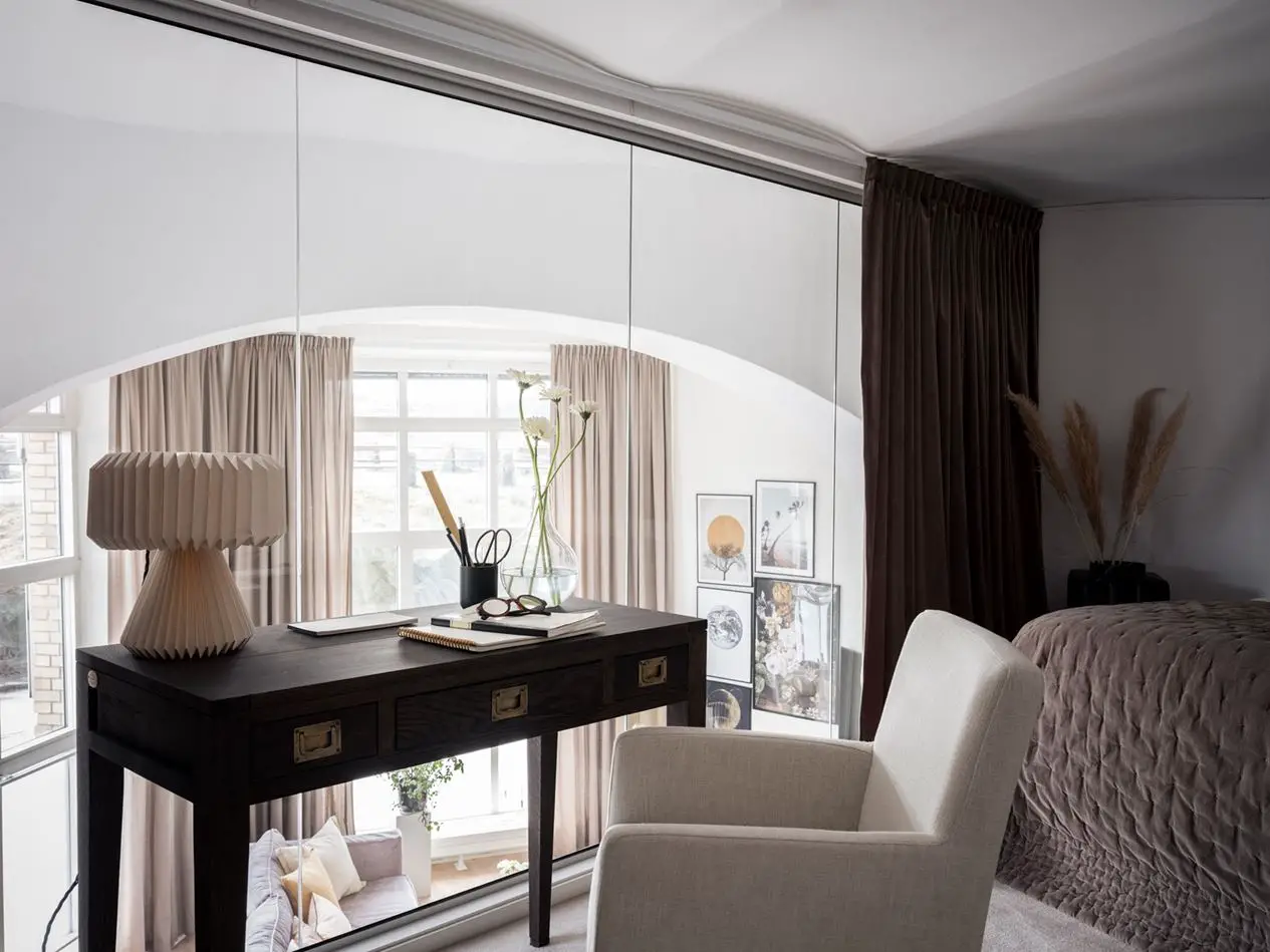 瑞典 67m2 复古舒适公寓设计-12