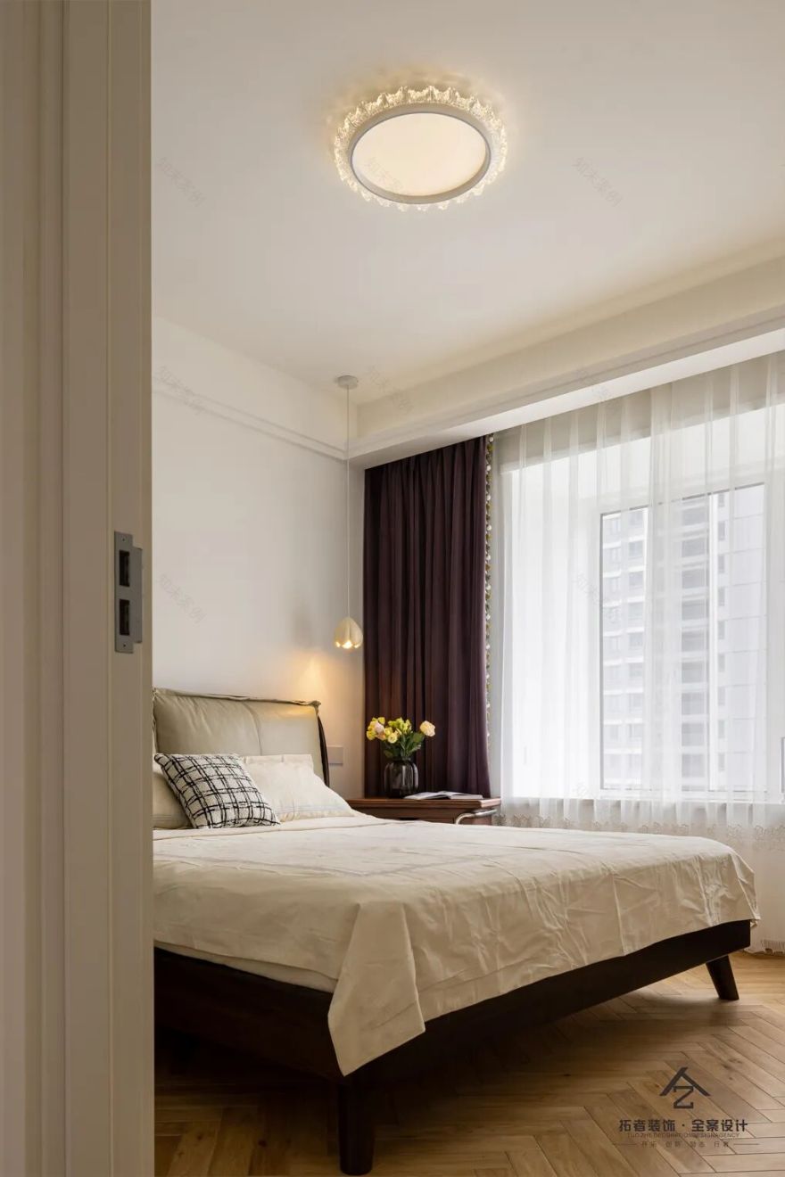 装饰.全案设计|现代小法式的宁静力量-46