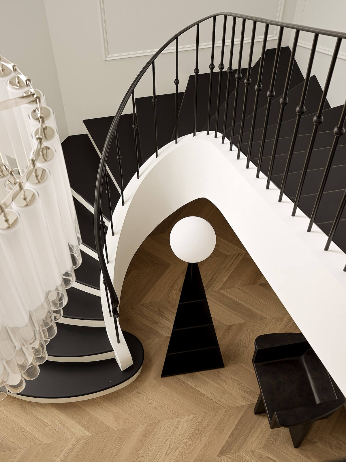 圣彼得堡复式公寓丨俄罗斯圣彼得堡丨Maria Edinaya-23