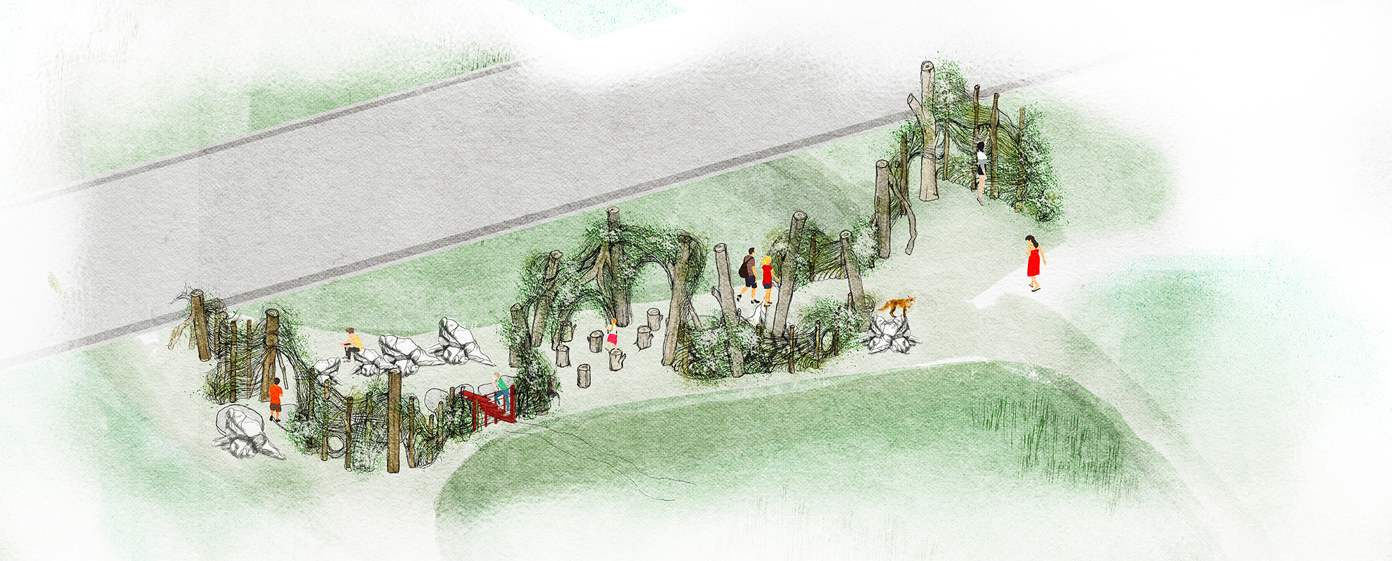 Springstead Village公共艺术项目丨英国剑桥-8