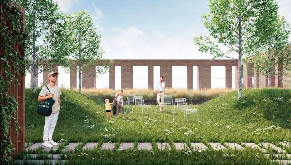 ЖК “Now” 小区环境美化项目-31