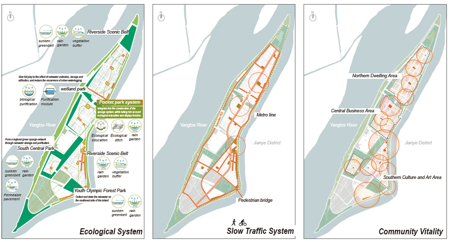 把生活放进温暖的街边口袋里 | 中新南京生态科技岛口袋公园计划-24