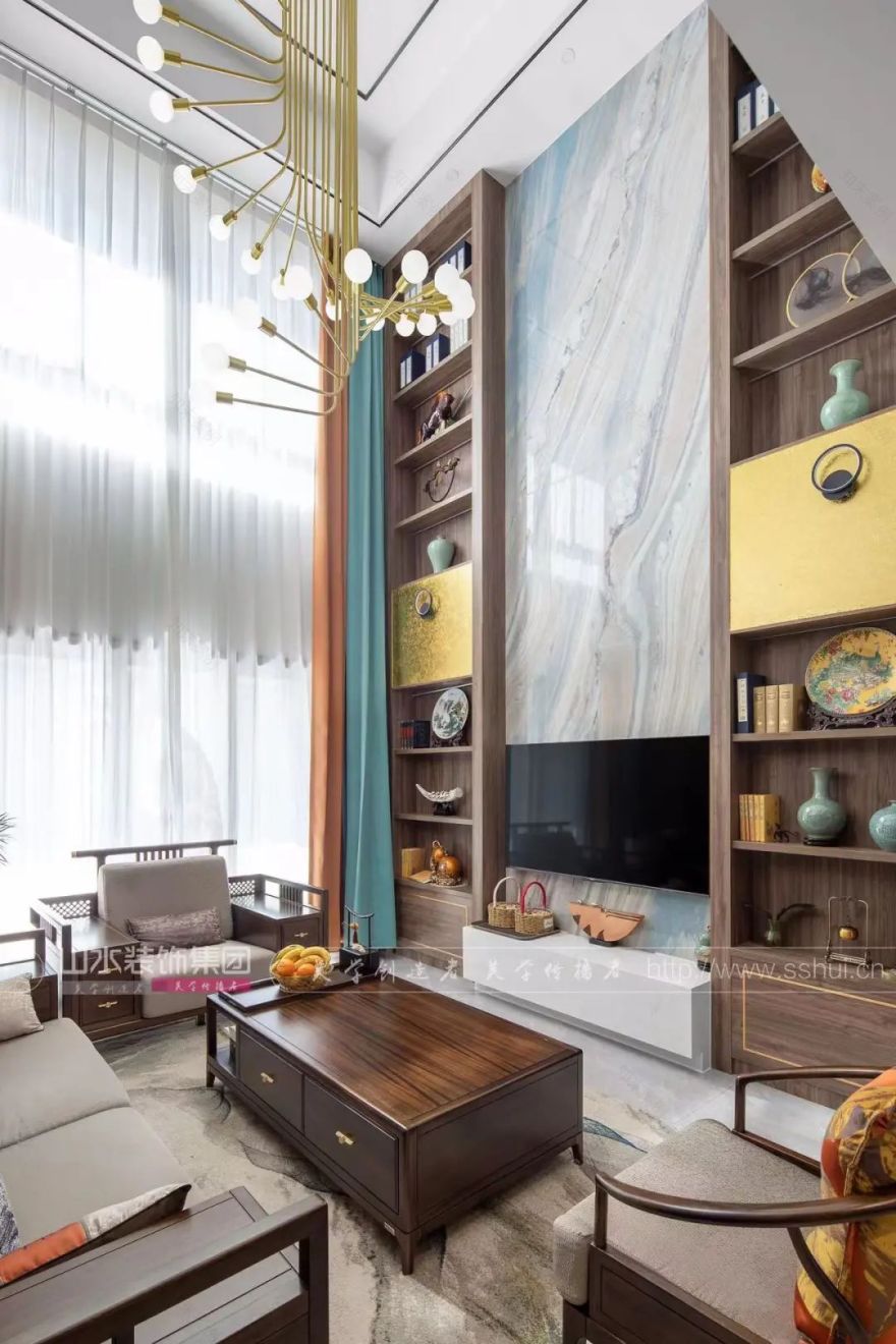 山水·爱家说 · 豪门金地新中式之家丨高泉-32