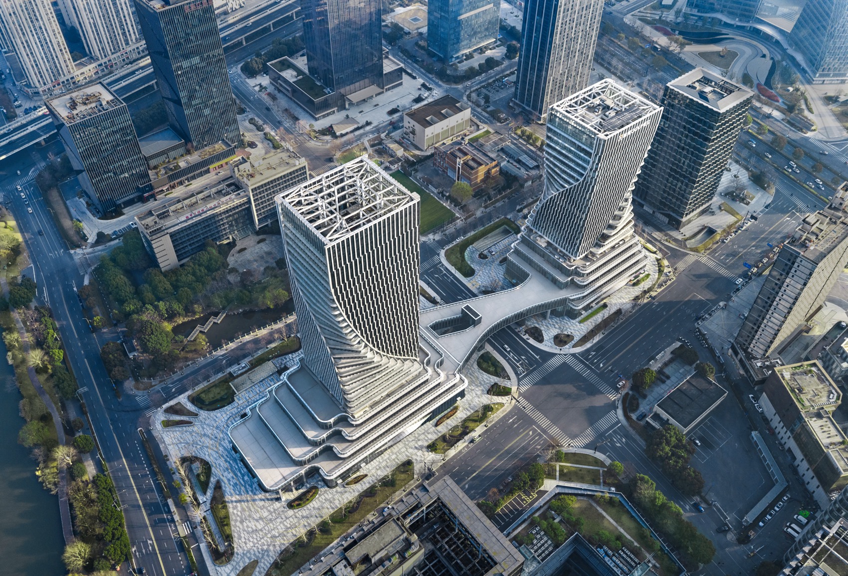 临平金融科技大厦丨中国杭州丨中国联合工程有限公司-3