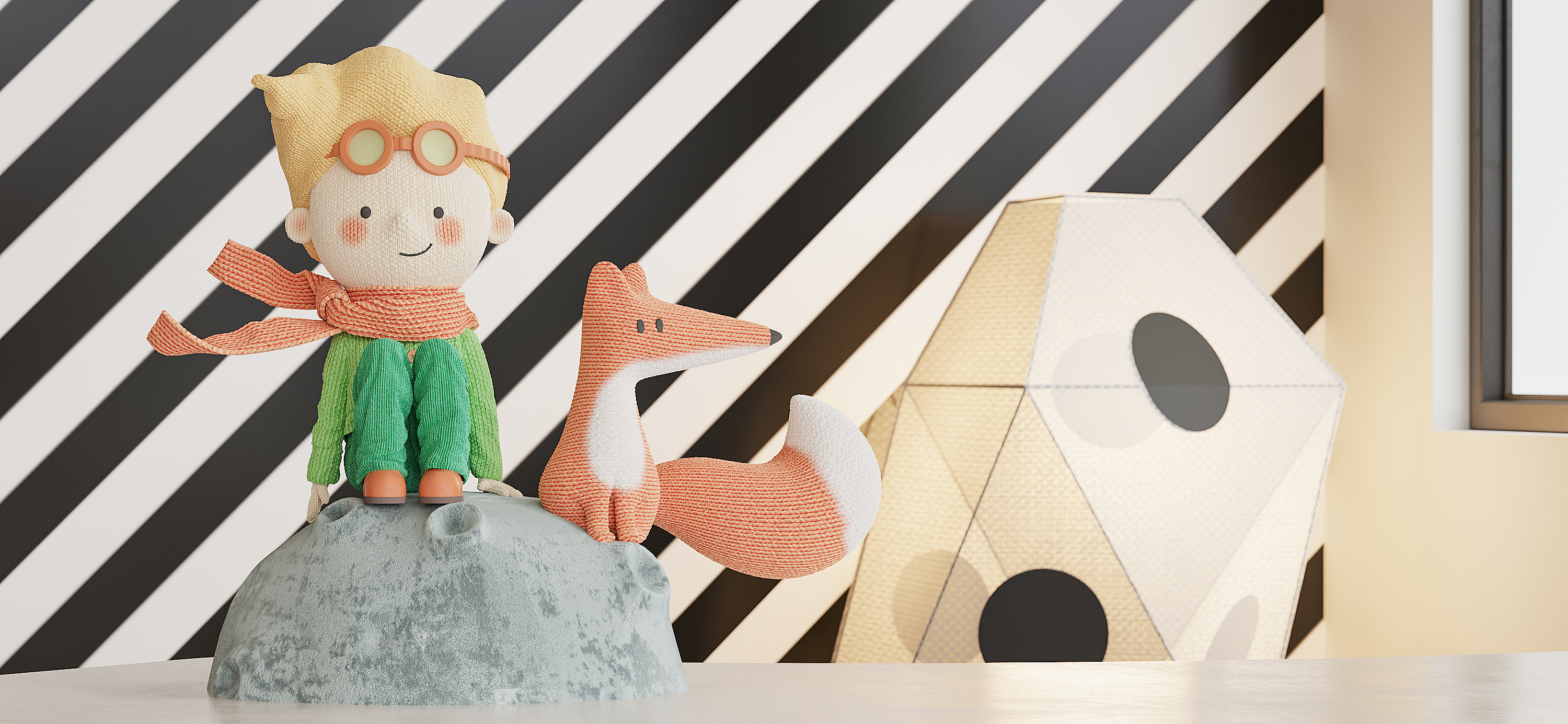 儿童乐园渲染丨孑野设计事务所-18