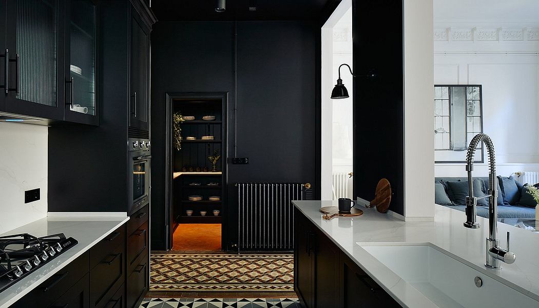 A Refined Eixample Apartment Redefinition: Modern Meets Classic-4