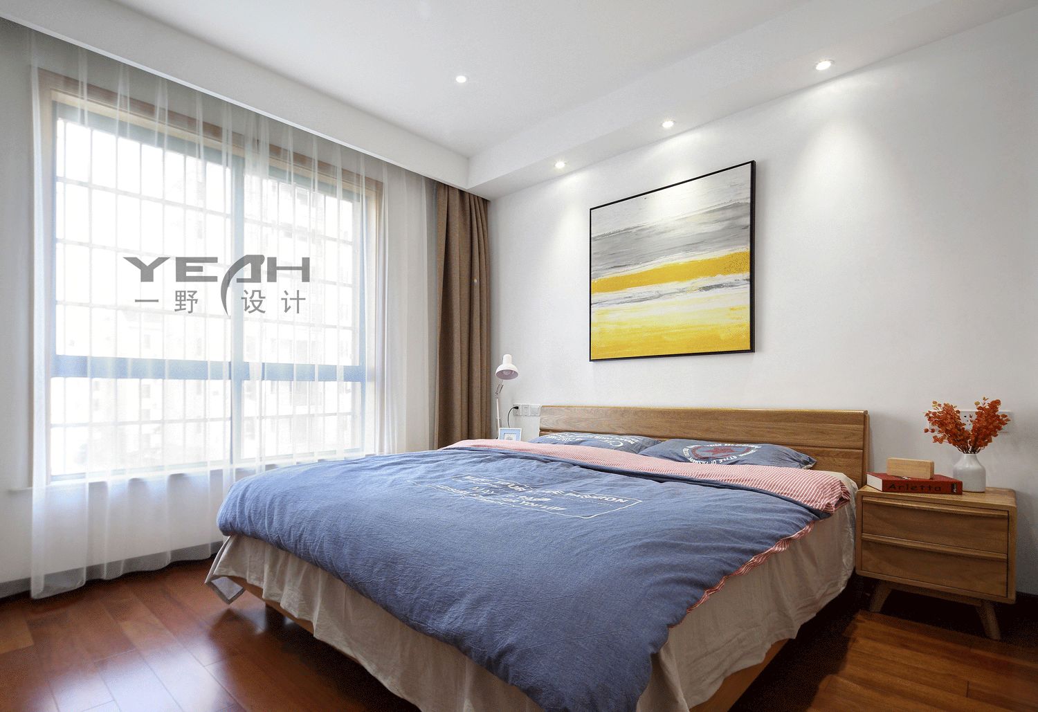 锦泽花园 120㎡简约美式,红砖元素打造温馨空间-34